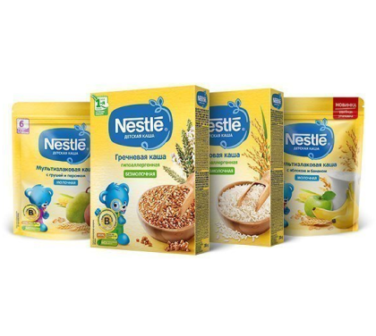 Отзывы о детских кашах Nestlé®